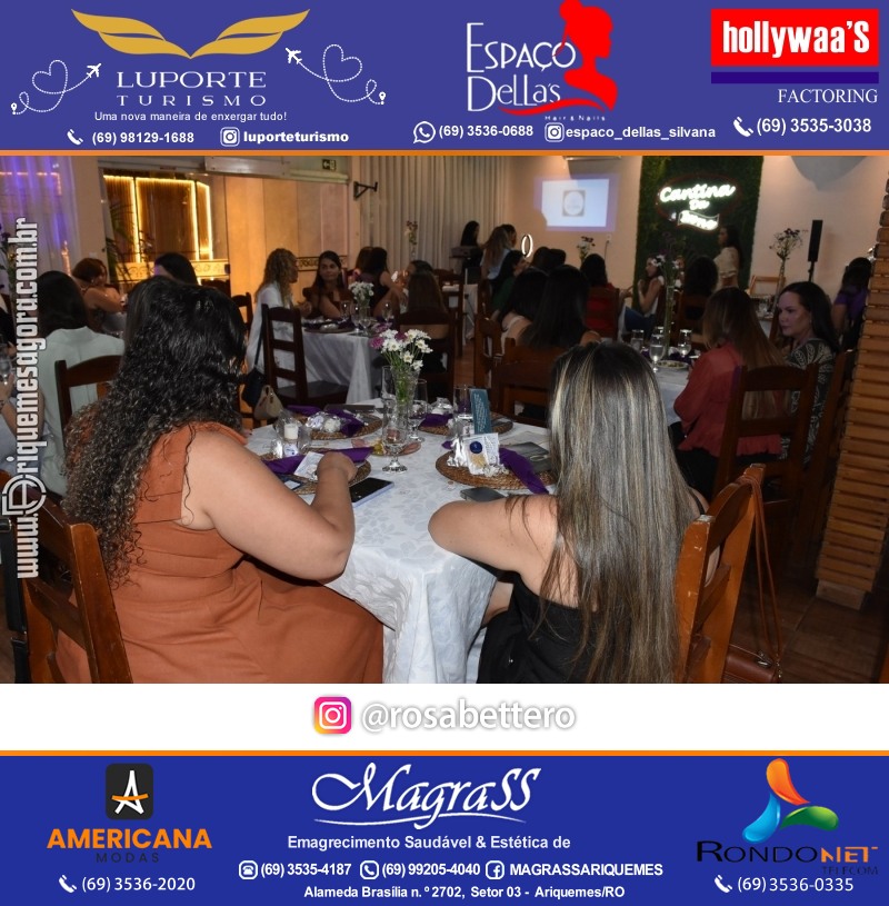 1º CONEXÃO MULHER com Talk Show  em Ariquemes Rondônia