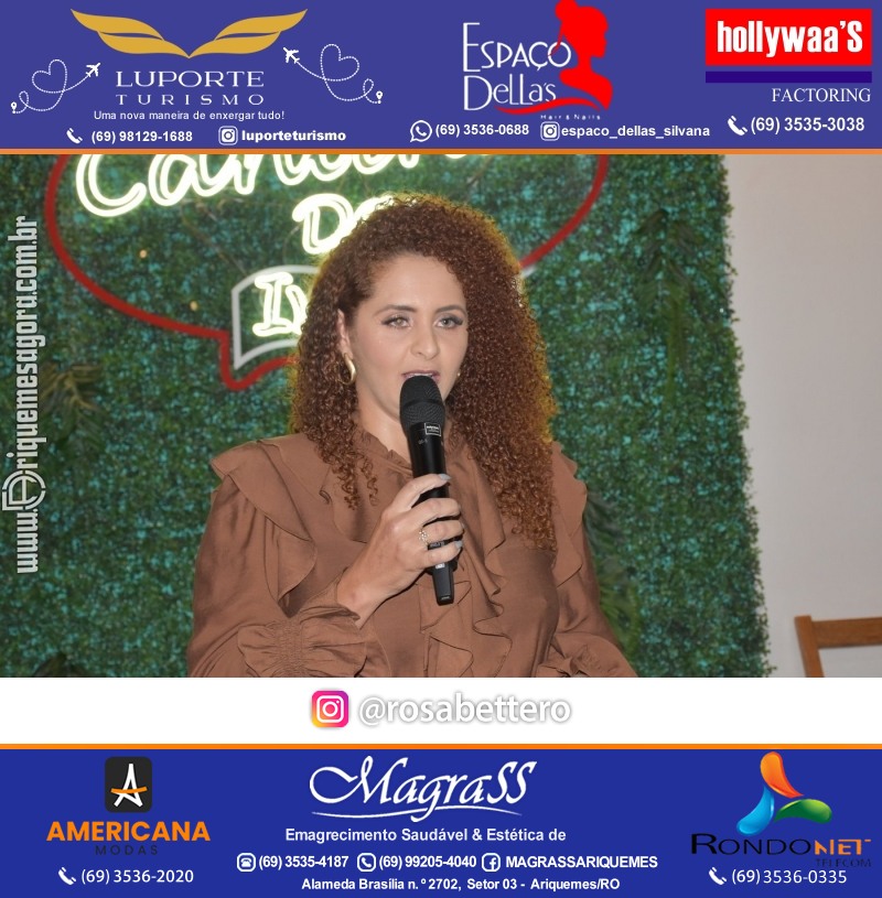 1º CONEXÃO MULHER com Talk Show  em Ariquemes Rondônia