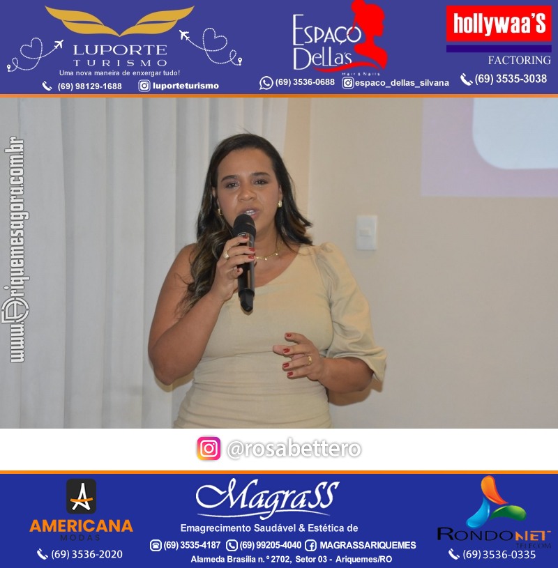 1º CONEXÃO MULHER com Talk Show  em Ariquemes Rondônia