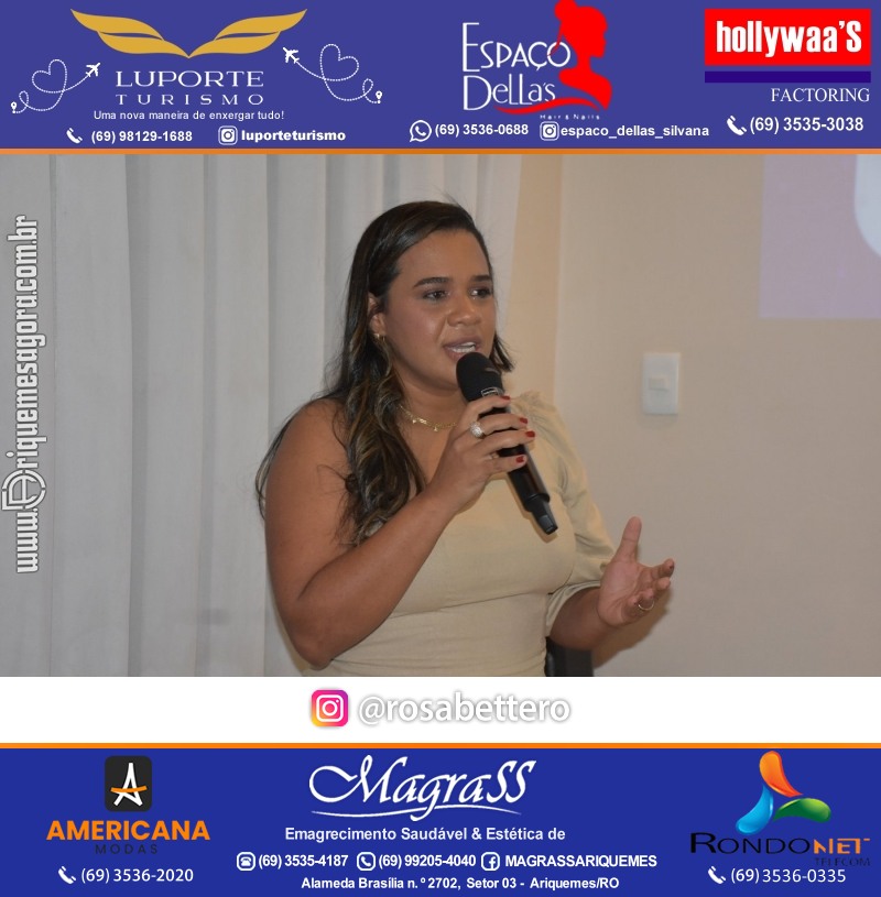 1º CONEXÃO MULHER com Talk Show  em Ariquemes Rondônia