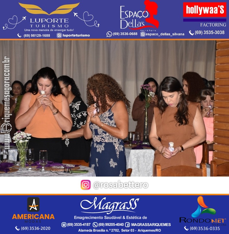 1º CONEXÃO MULHER com Talk Show  em Ariquemes Rondônia