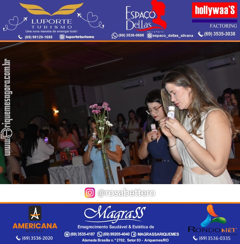 1º CONEXÃO MULHER com Talk Show  em Ariquemes Rondônia