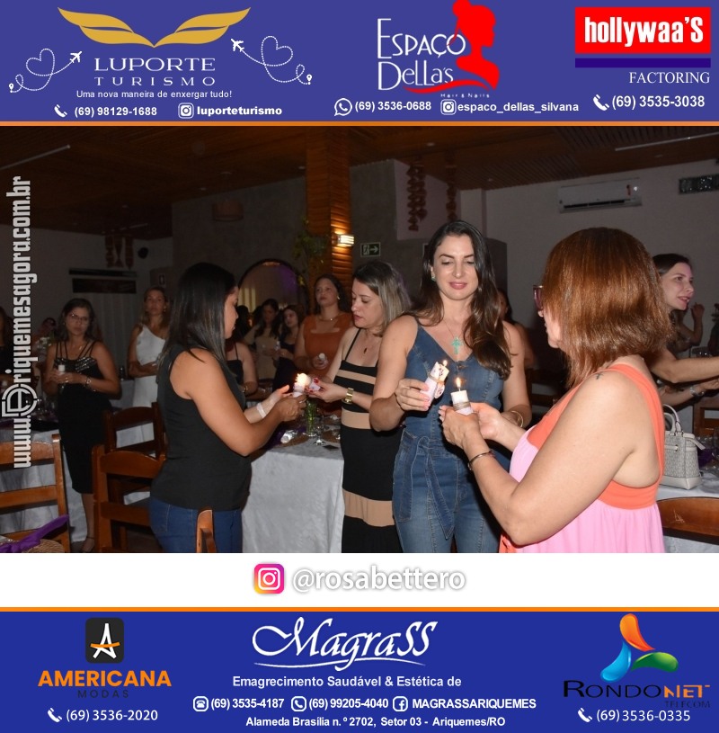 1º CONEXÃO MULHER com Talk Show  em Ariquemes Rondônia