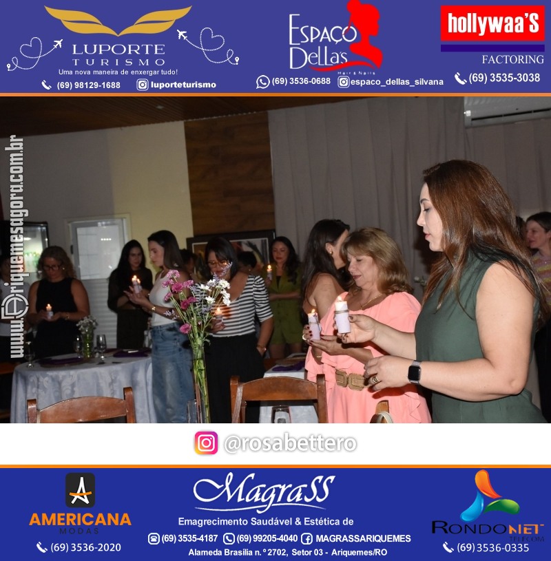1º CONEXÃO MULHER com Talk Show  em Ariquemes Rondônia