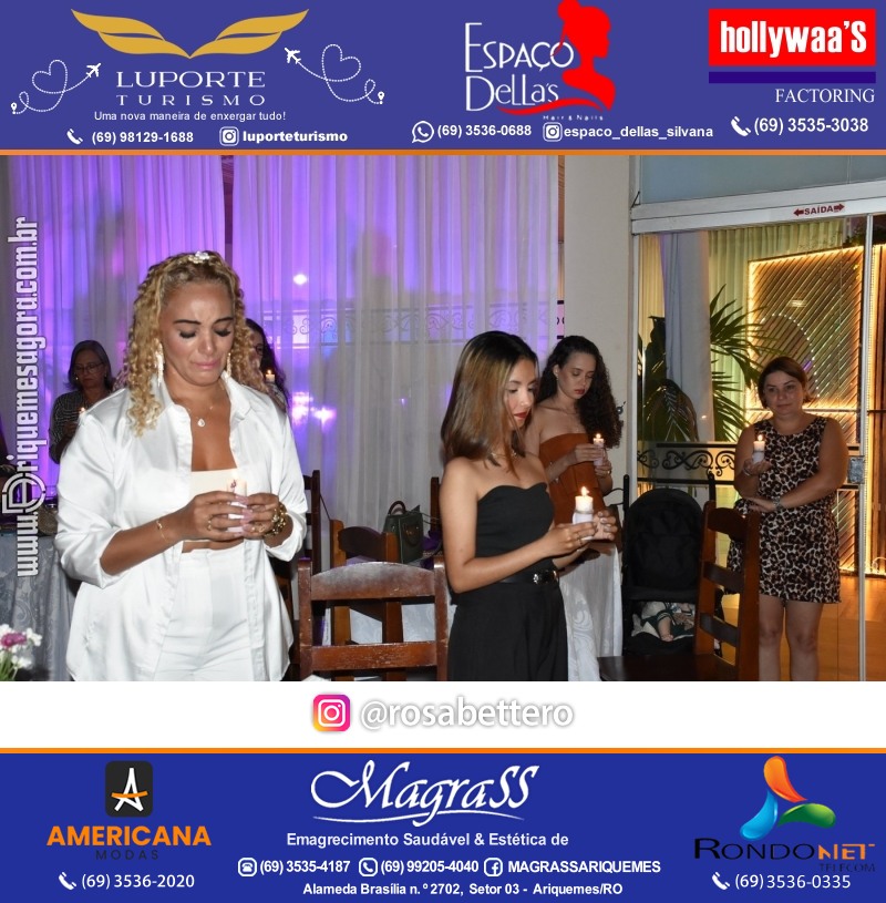 1º CONEXÃO MULHER com Talk Show  em Ariquemes Rondônia