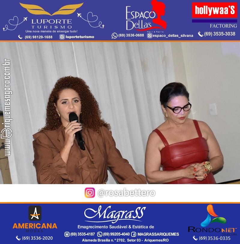 1º CONEXÃO MULHER com Talk Show  em Ariquemes Rondônia