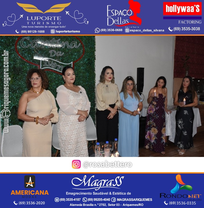 1º CONEXÃO MULHER com Talk Show  em Ariquemes Rondônia