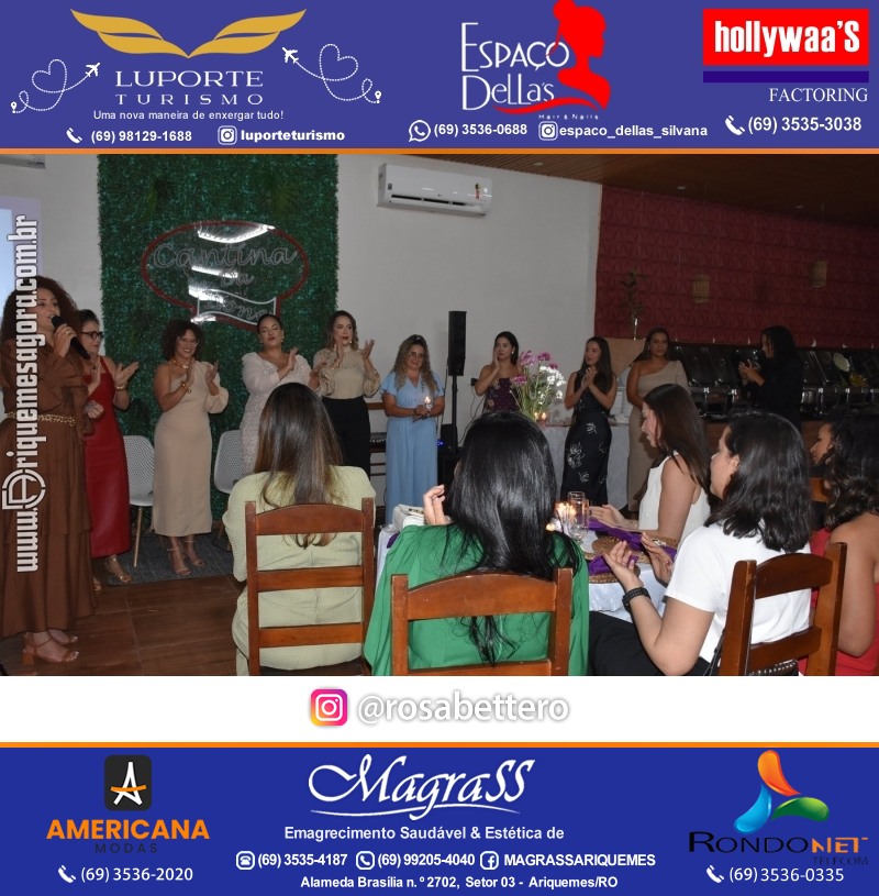 1º CONEXÃO MULHER com Talk Show  em Ariquemes Rondônia