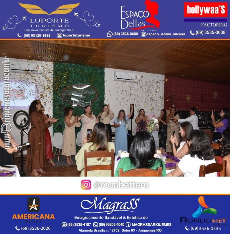 1º CONEXÃO MULHER com Talk Show  em Ariquemes Rondônia