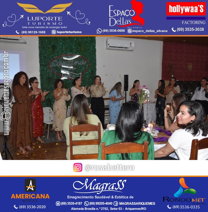 1º CONEXÃO MULHER com Talk Show  em Ariquemes Rondônia