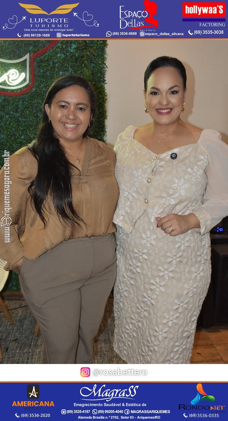 1º CONEXÃO MULHER com Talk Show  em Ariquemes Rondônia