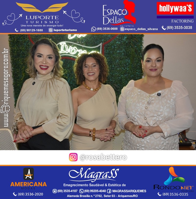 1º CONEXÃO MULHER com Talk Show  em Ariquemes Rondônia