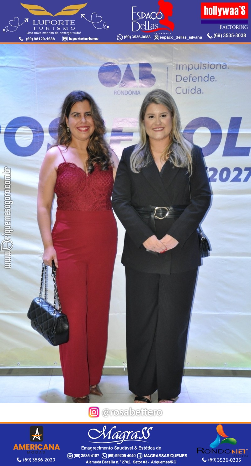Solenidade de Posse dos Membros da Diretoria da subseção de Ariquemes OAB eleitos para a gestão 2025 - 2027