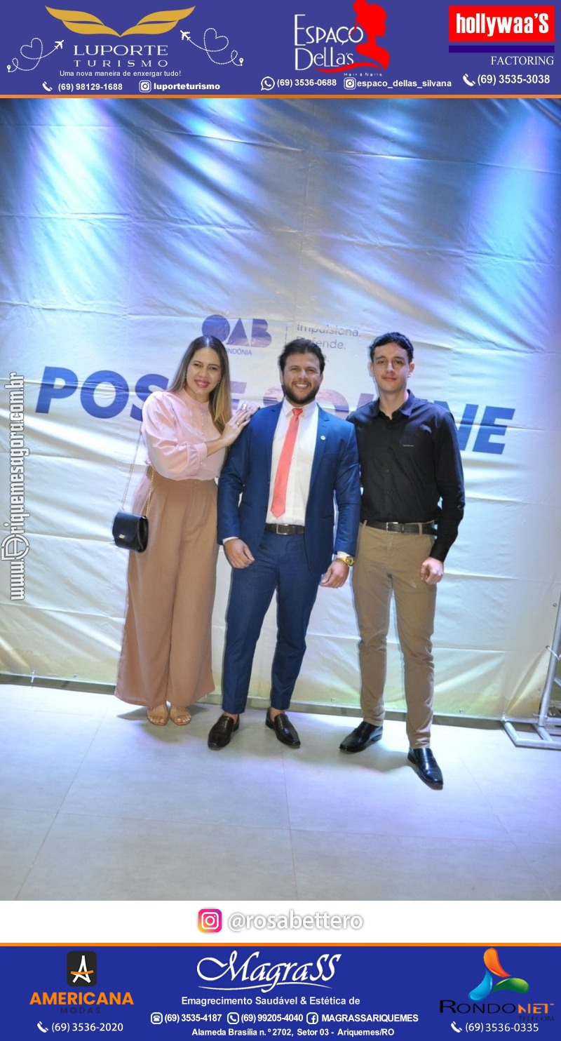 Solenidade de Posse dos Membros da Diretoria da subseção de Ariquemes OAB eleitos para a gestão 2025 - 2027