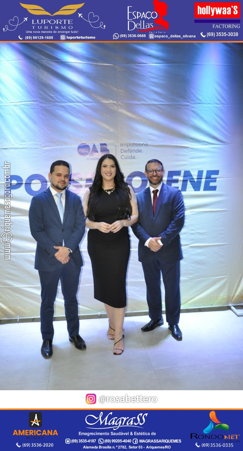 Solenidade de Posse dos Membros da Diretoria da subseção de Ariquemes OAB eleitos para a gestão 2025 - 2027