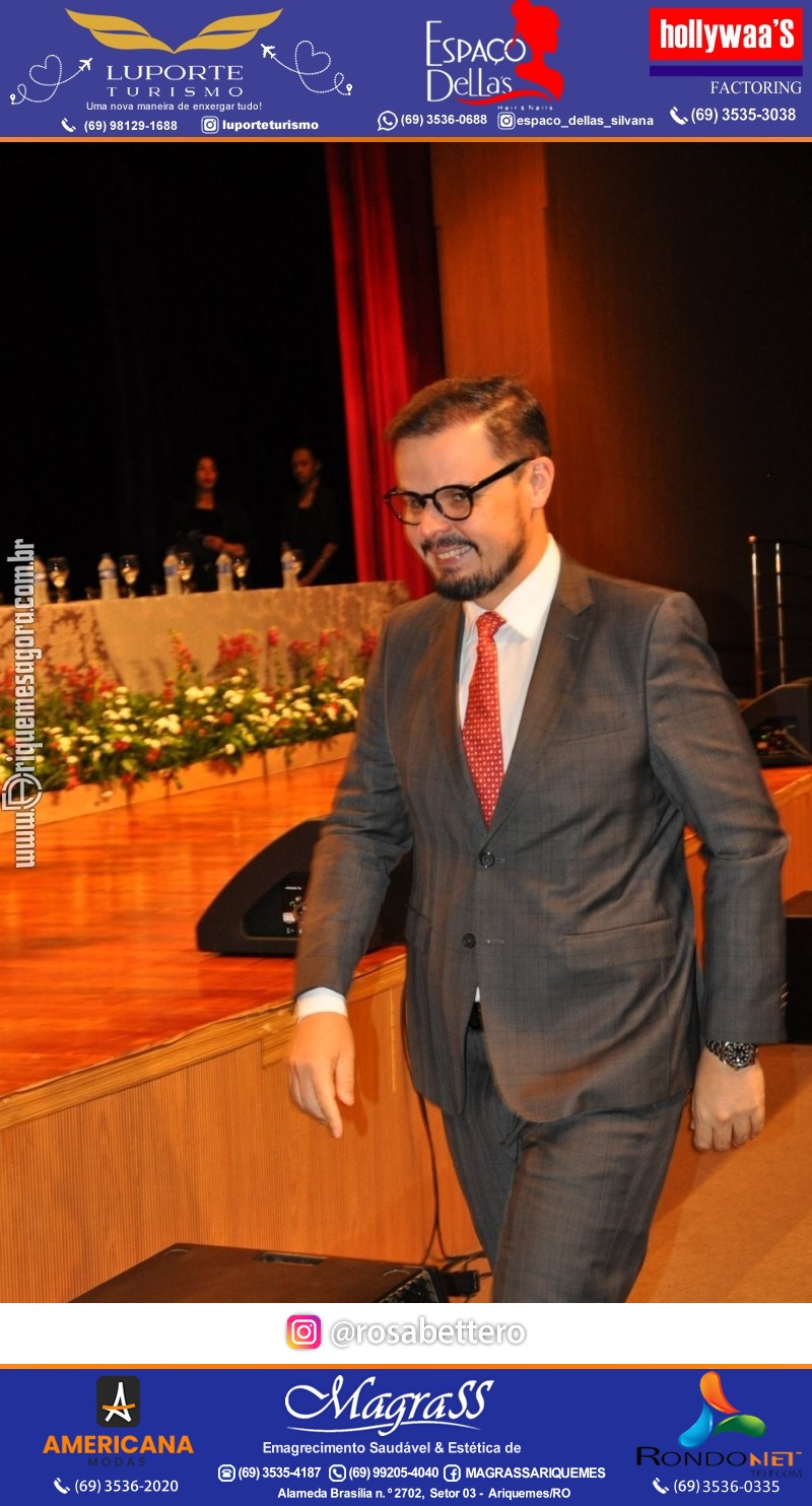 Solenidade de Posse dos Membros da Diretoria da subseção de Ariquemes OAB eleitos para a gestão 2025 - 2027