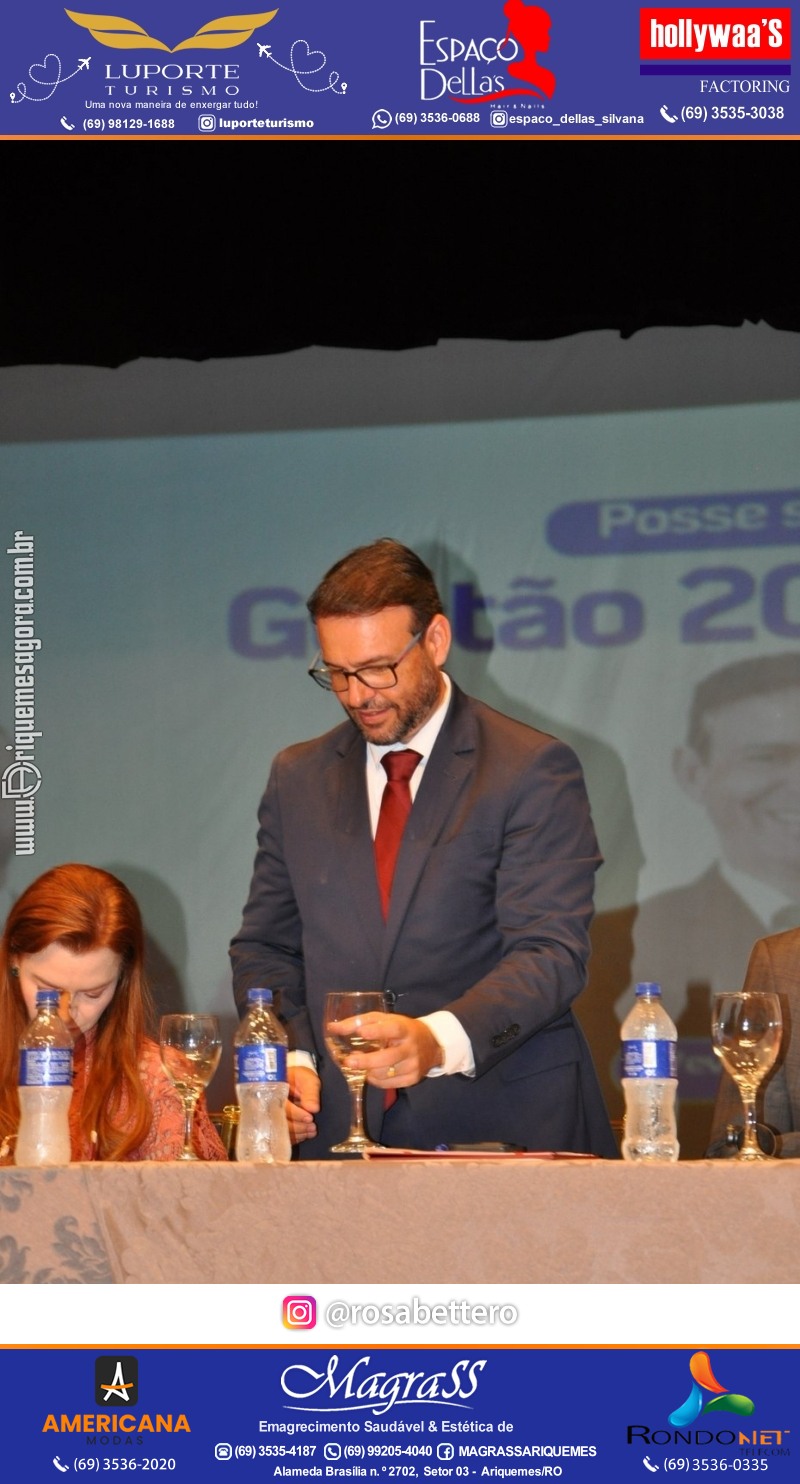 Solenidade de Posse dos Membros da Diretoria da subseção de Ariquemes OAB eleitos para a gestão 2025 - 2027