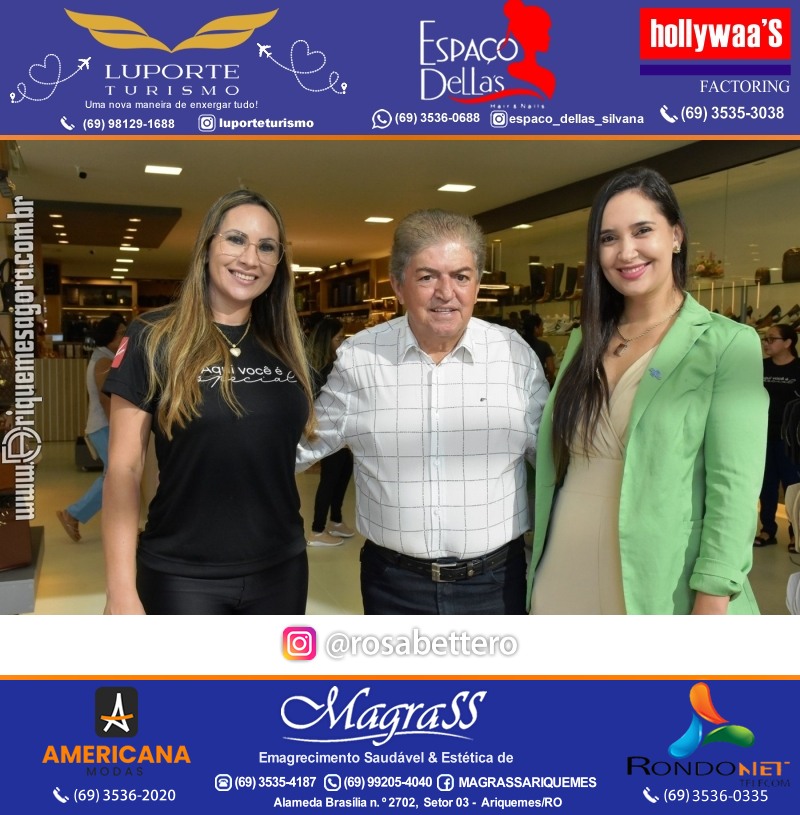 Inauguração GIRAPÉ CALÇADOS Ariquemes Rondônia