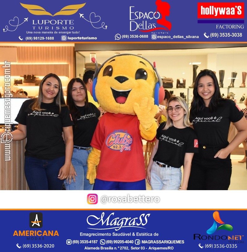 Inauguração GIRAPÉ CALÇADOS Ariquemes Rondônia