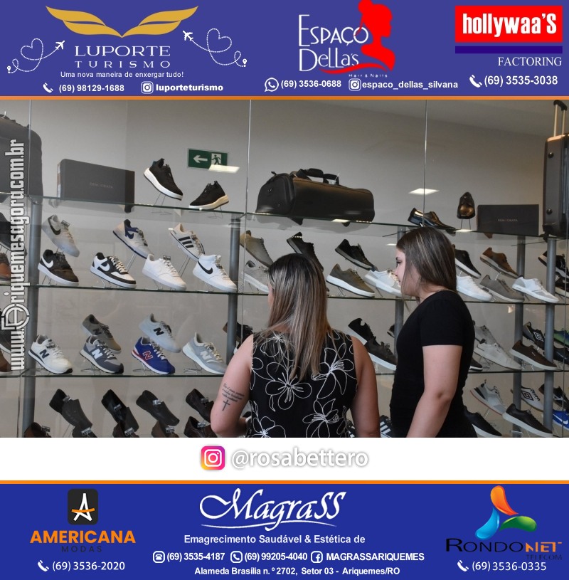 Inauguração GIRAPÉ CALÇADOS Ariquemes Rondônia