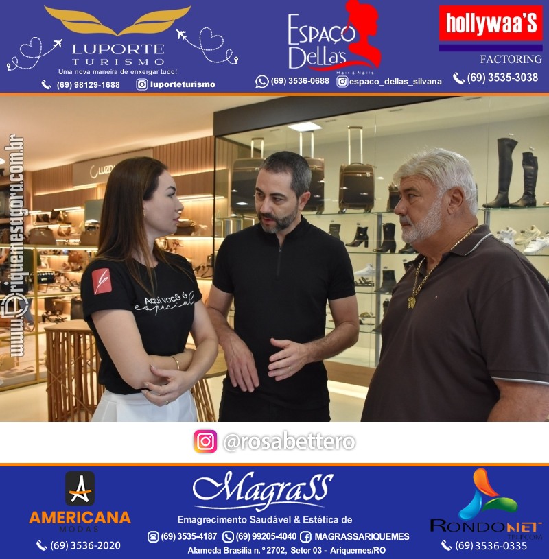 Inauguração GIRAPÉ CALÇADOS Ariquemes Rondônia