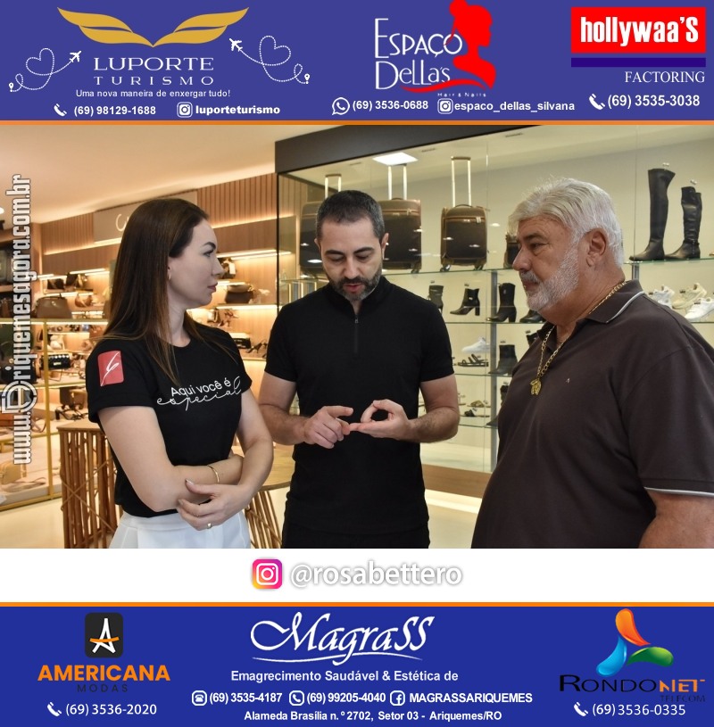 Inauguração GIRAPÉ CALÇADOS Ariquemes Rondônia