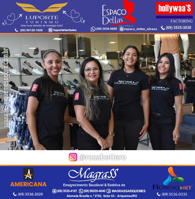 Inauguração GIRAPÉ CALÇADOS Ariquemes Rondônia