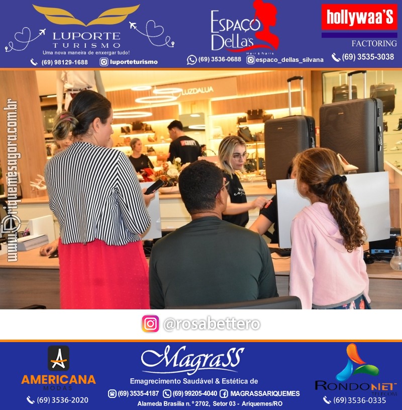 Inauguração GIRAPÉ CALÇADOS Ariquemes Rondônia