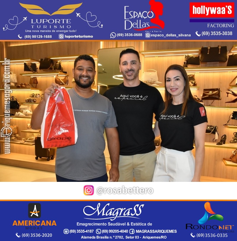 Inauguração GIRAPÉ CALÇADOS Ariquemes Rondônia