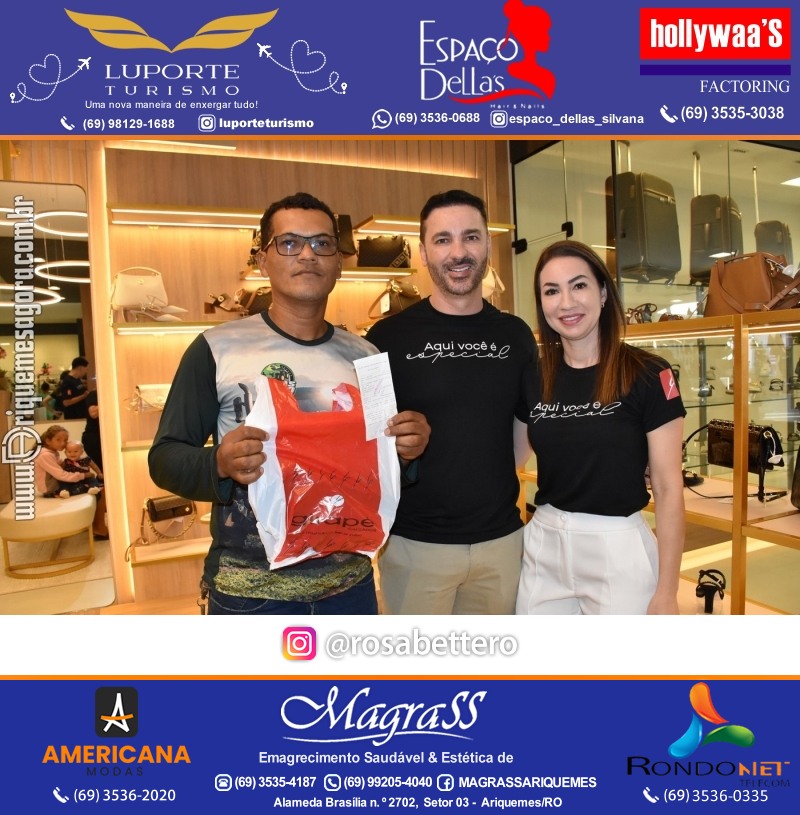 Inauguração GIRAPÉ CALÇADOS Ariquemes Rondônia
