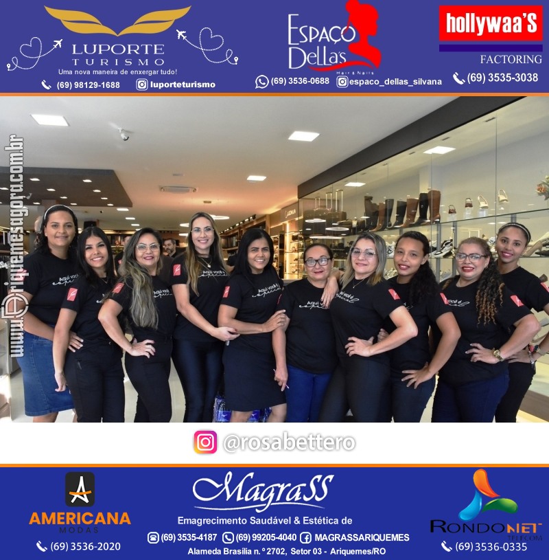 Inauguração GIRAPÉ CALÇADOS Ariquemes Rondônia