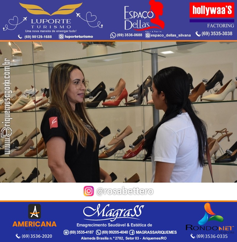Inauguração GIRAPÉ CALÇADOS Ariquemes Rondônia