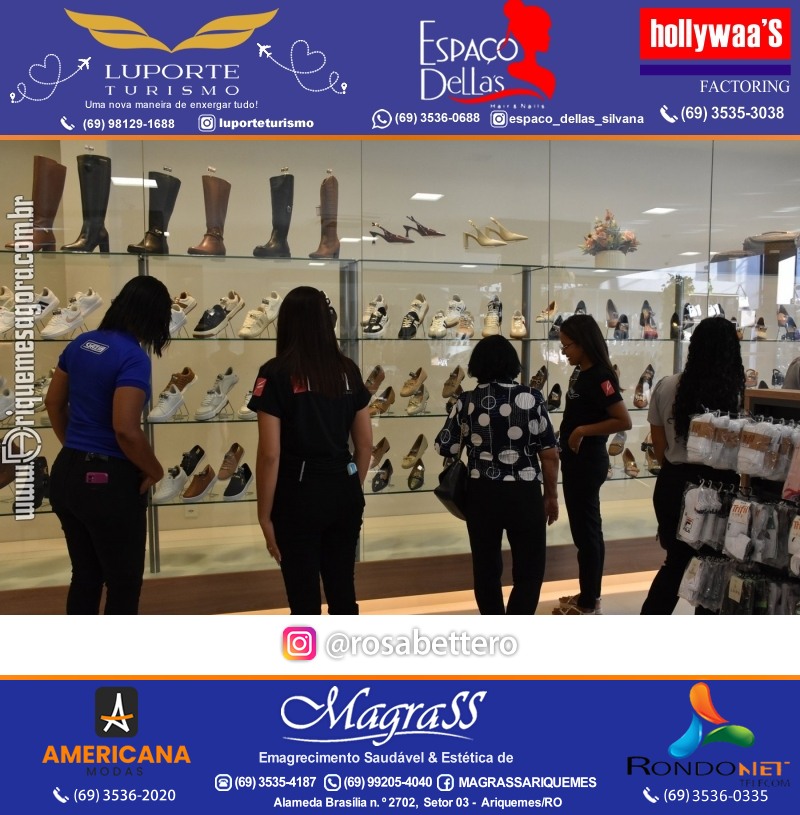 Inauguração GIRAPÉ CALÇADOS Ariquemes Rondônia
