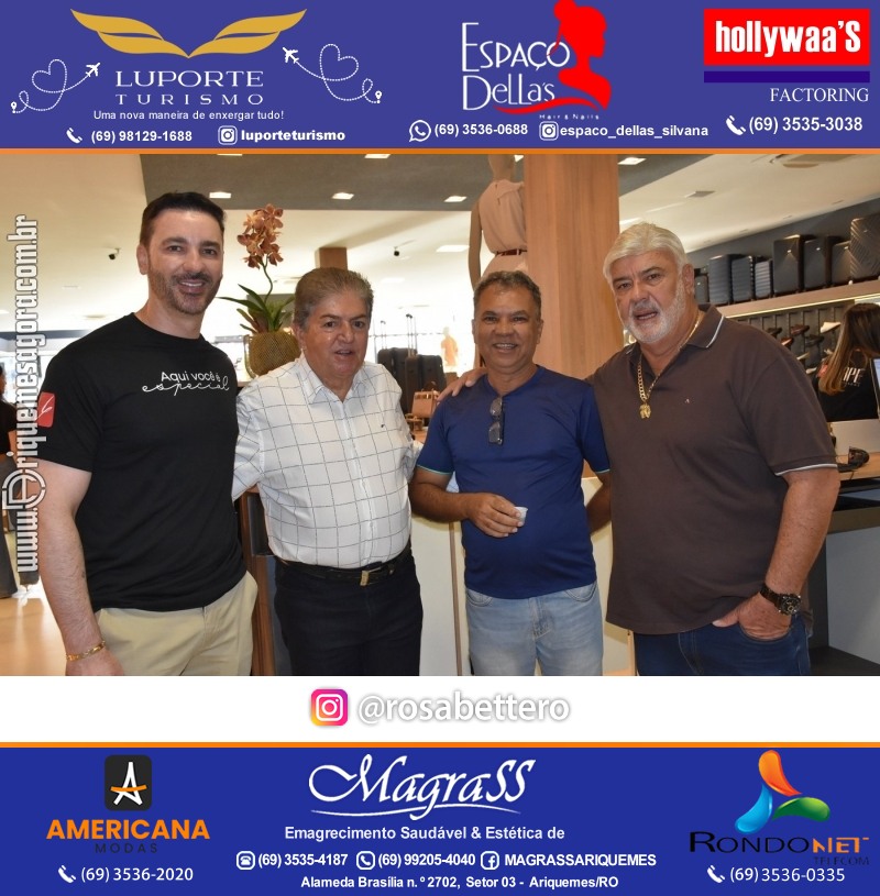 Inauguração GIRAPÉ CALÇADOS Ariquemes Rondônia