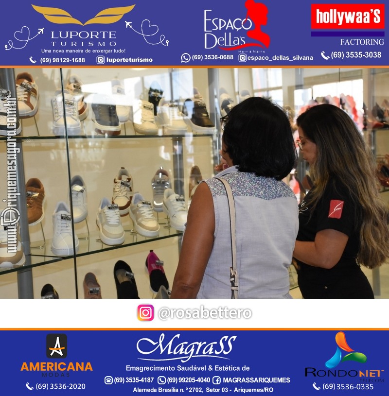 Inauguração GIRAPÉ CALÇADOS Ariquemes Rondônia