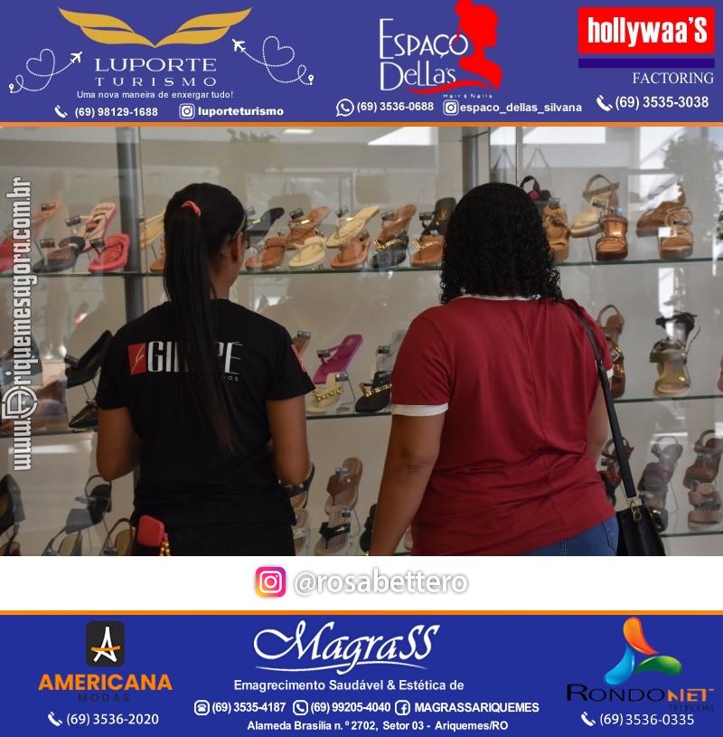 Inauguração GIRAPÉ CALÇADOS Ariquemes Rondônia