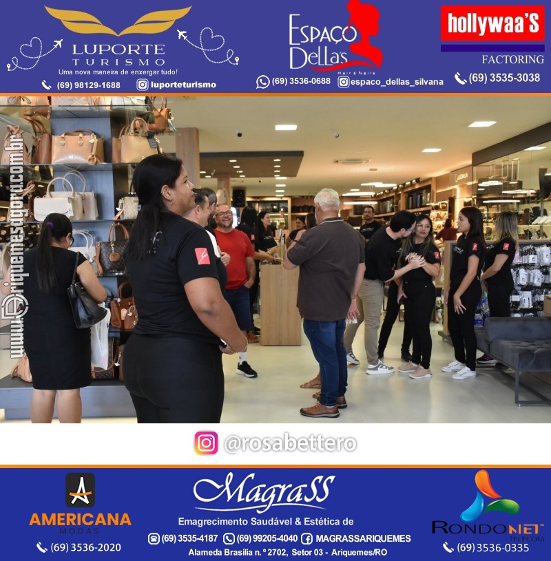 Inauguração GIRAPÉ CALÇADOS Ariquemes Rondônia