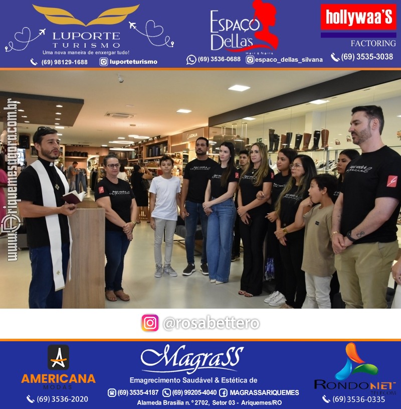 Inauguração GIRAPÉ CALÇADOS Ariquemes Rondônia