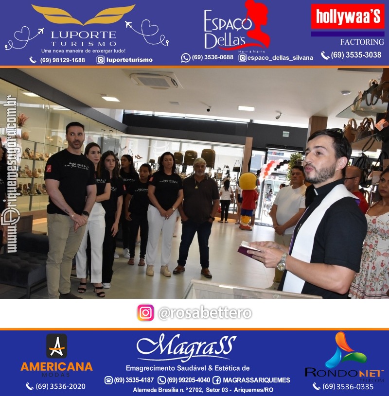 Inauguração GIRAPÉ CALÇADOS Ariquemes Rondônia