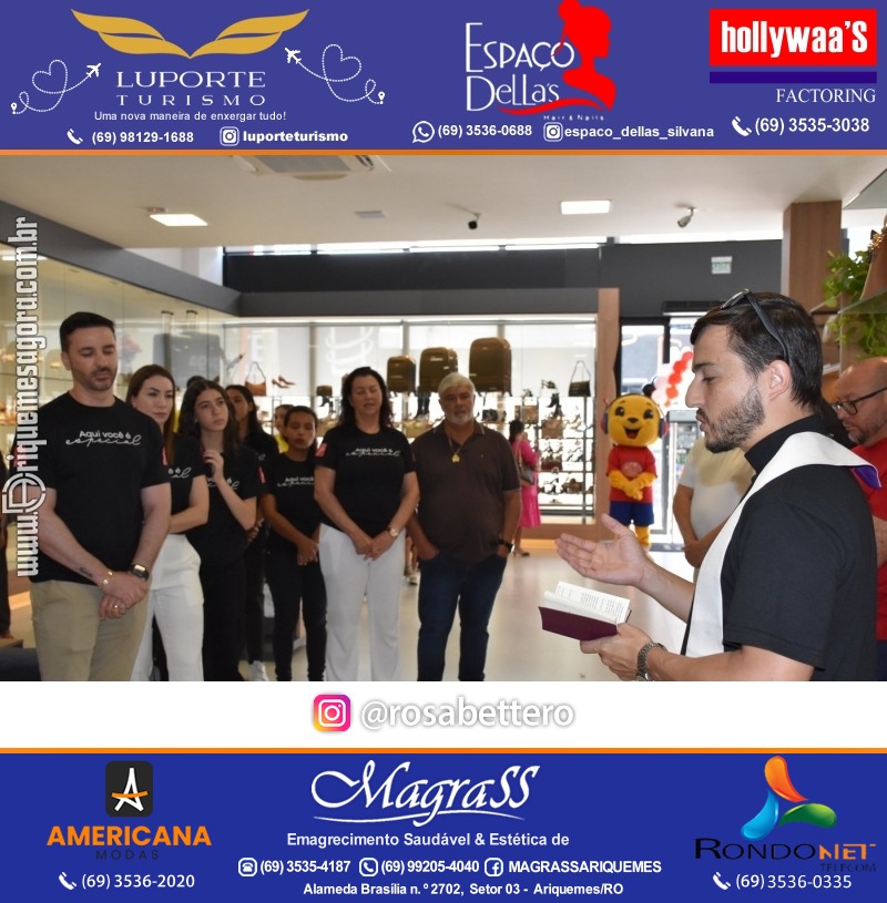 Inauguração GIRAPÉ CALÇADOS Ariquemes Rondônia