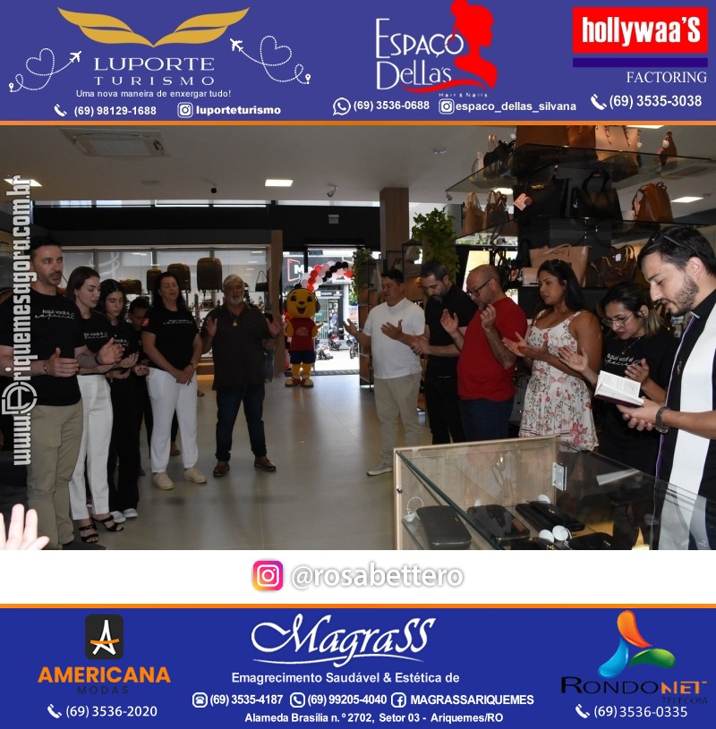 Inauguração GIRAPÉ CALÇADOS Ariquemes Rondônia