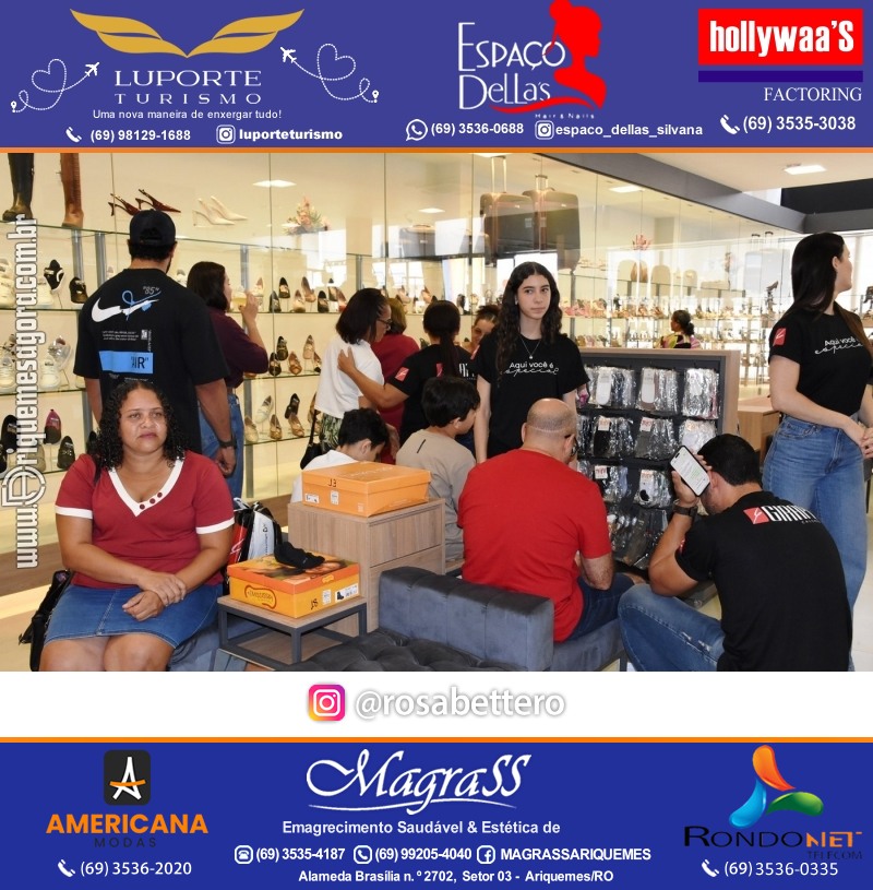 Inauguração GIRAPÉ CALÇADOS Ariquemes Rondônia