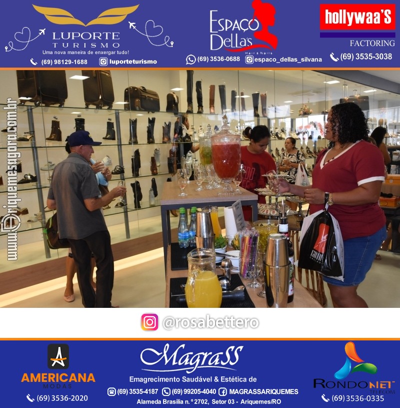 Inauguração GIRAPÉ CALÇADOS Ariquemes Rondônia
