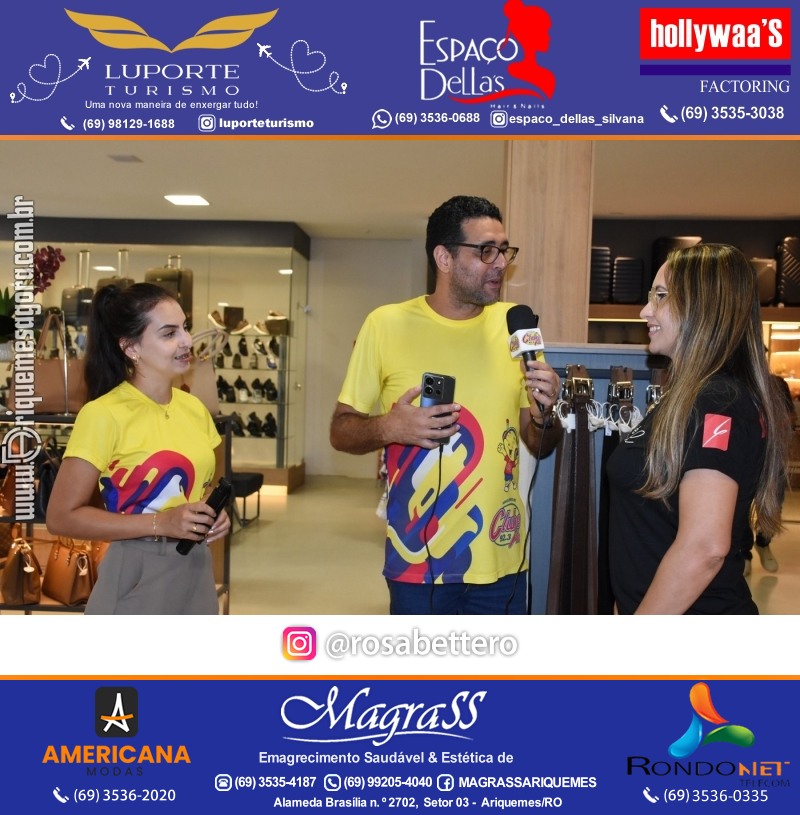Inauguração GIRAPÉ CALÇADOS Ariquemes Rondônia