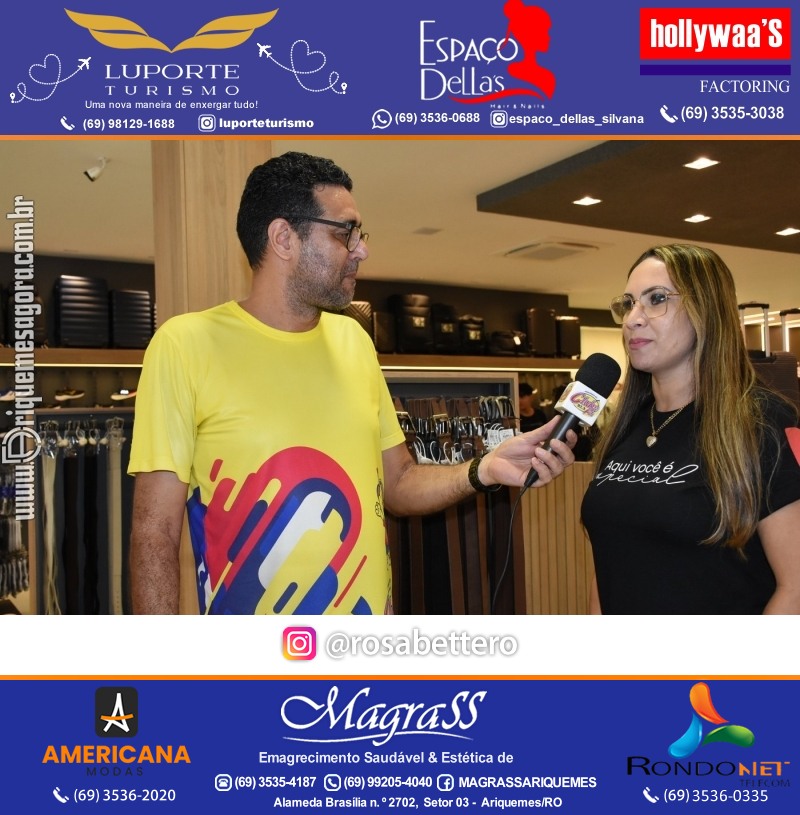 Inauguração GIRAPÉ CALÇADOS Ariquemes Rondônia