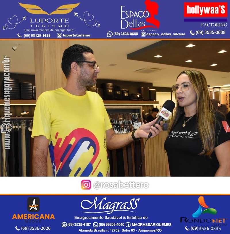Inauguração GIRAPÉ CALÇADOS Ariquemes Rondônia