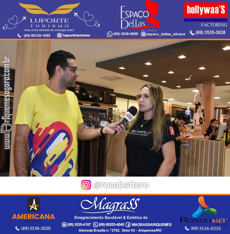 Inauguração GIRAPÉ CALÇADOS Ariquemes Rondônia