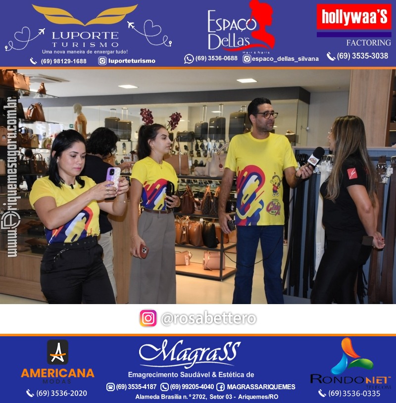Inauguração GIRAPÉ CALÇADOS Ariquemes Rondônia