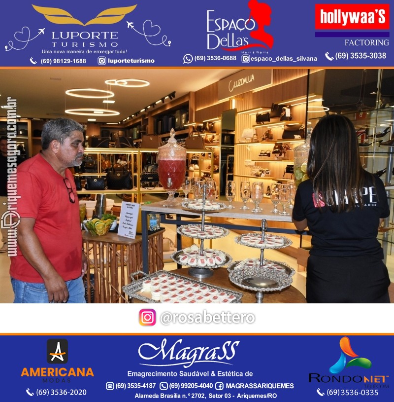 Inauguração GIRAPÉ CALÇADOS Ariquemes Rondônia