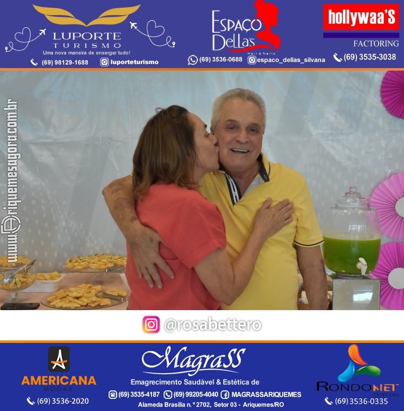 Café da manhã na GIMA em Ariquemes em comemoração DIA DAS MÃES com sorteio de brindes